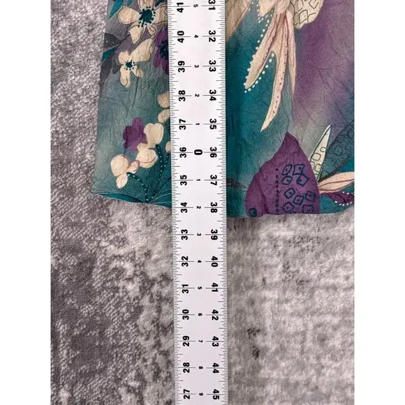 Hula Moon By Jams World Dress XL Womens Floral Sleeveless Mini - Picture 6 of 7